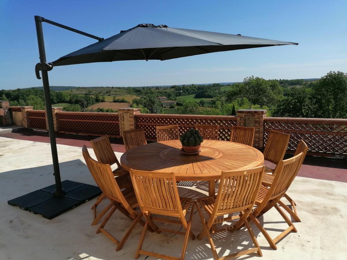 Villa Les Hauts Vallons Puylaroque Экстерьер фото