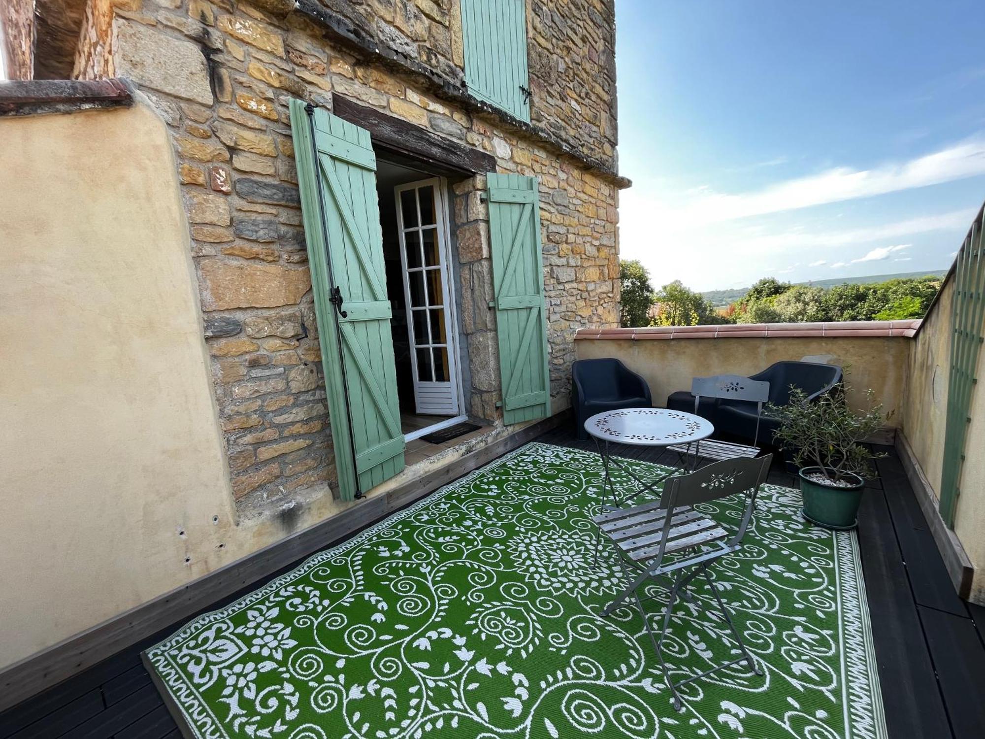 Villa Les Hauts Vallons Puylaroque Экстерьер фото